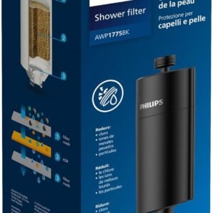 Philips filtre de douche Noire